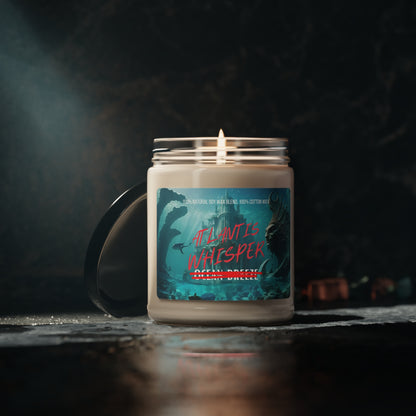 Atlantis Whisper Soy Candle (Ocean Breeze Scented, 9oz)