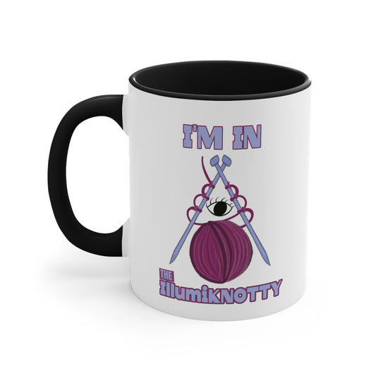 IllumiKNOTTY Accent Coffee Mug, 11oz