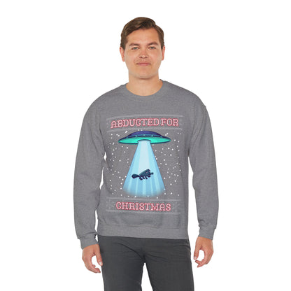 "Abducted for Christmas" UGLY Christmas Sweater
