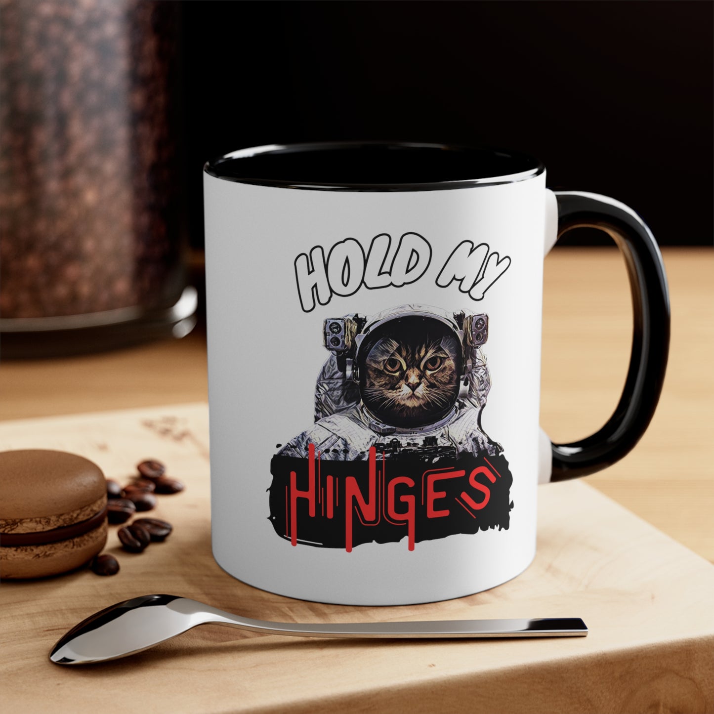 Hold My Hinges - Accent Coffee Mug, 11oz