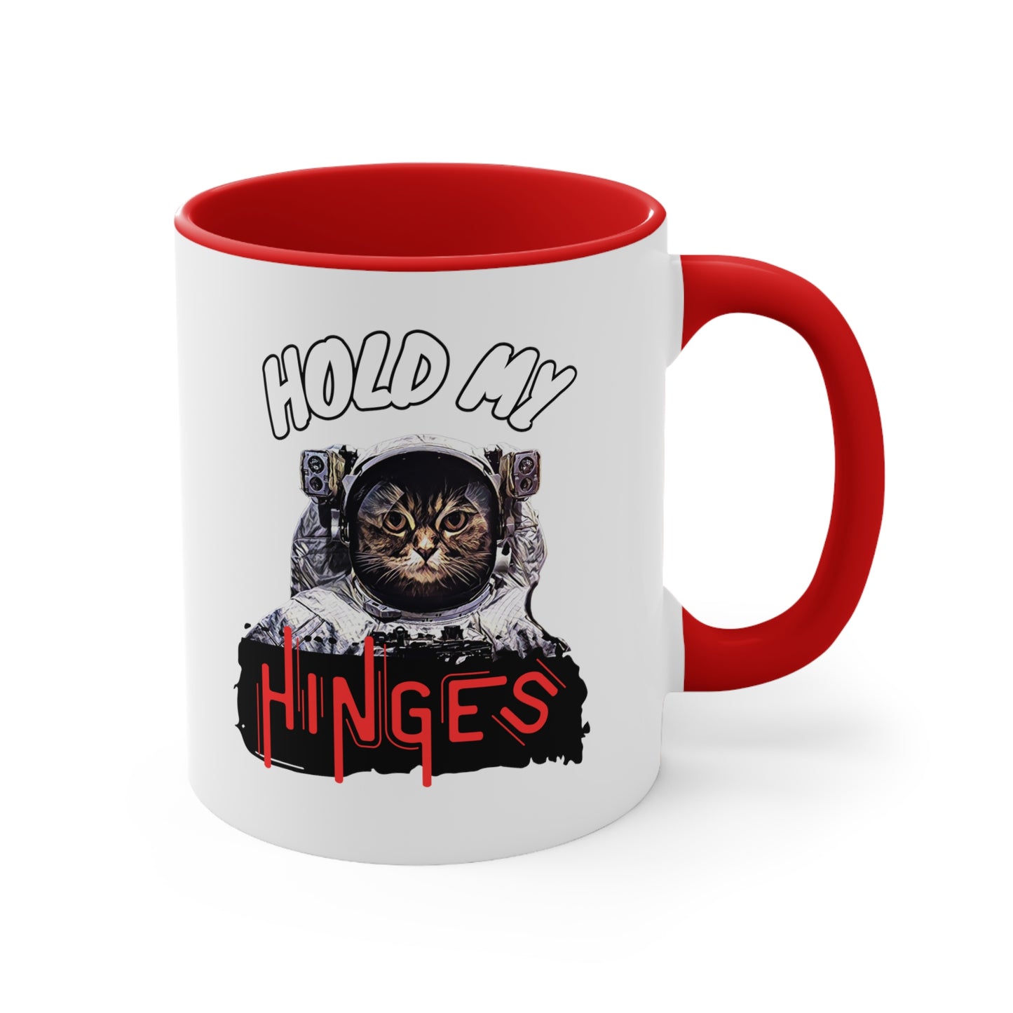 Hold My Hinges - Accent Coffee Mug, 11oz