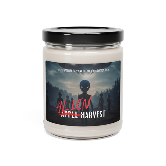 Alien Harvest Soy Candle (Apple Harvest Scented, 9oz)