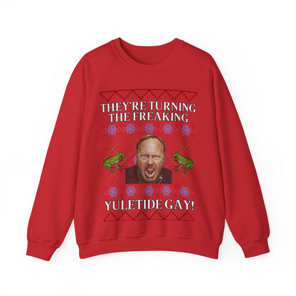 "They're Turning the Freaking Yuletide Gay!" UGLY Christmas Sweater