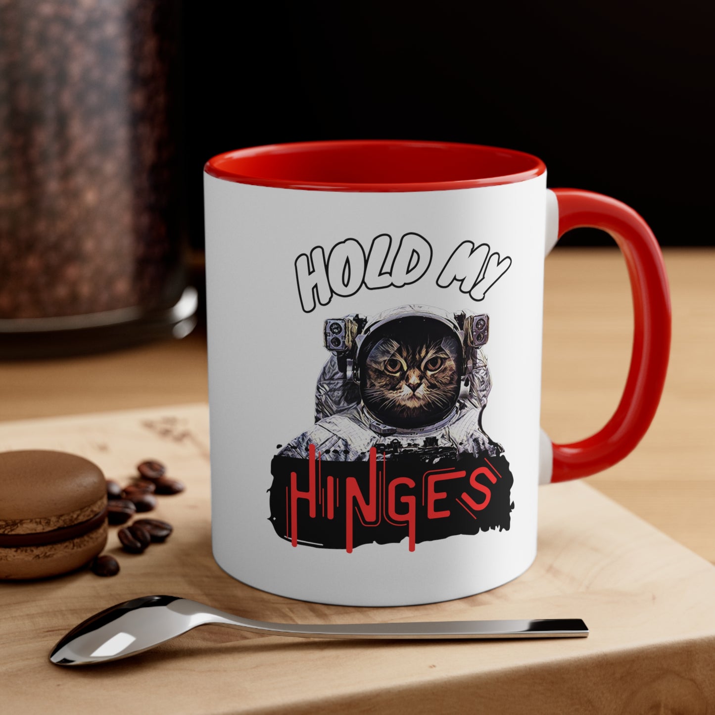 Hold My Hinges - Accent Coffee Mug, 11oz
