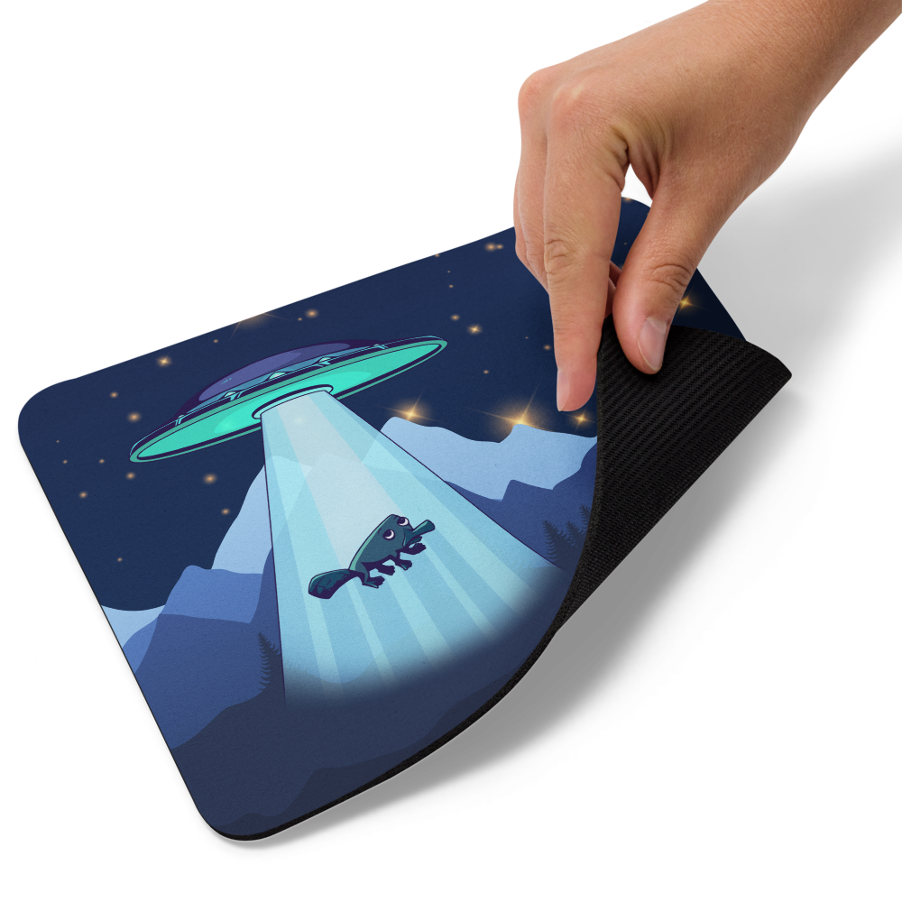 Abducted Platypus Mouse Pad