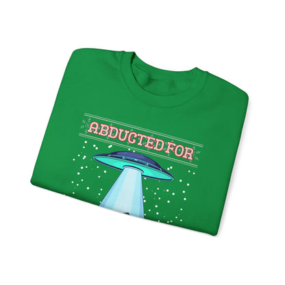 "Abducted for Christmas" UGLY Christmas Sweater