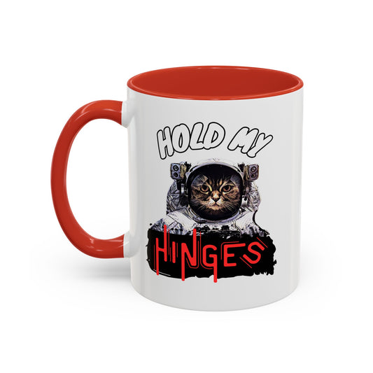 Hold My Hinges - Accent Coffee Mug, 11oz