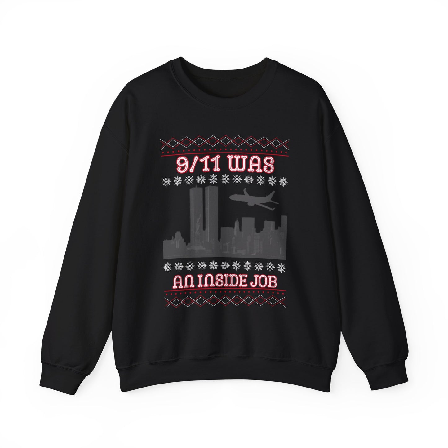 "9/11 Was an Inside Job" UGLY Christmas Sweater