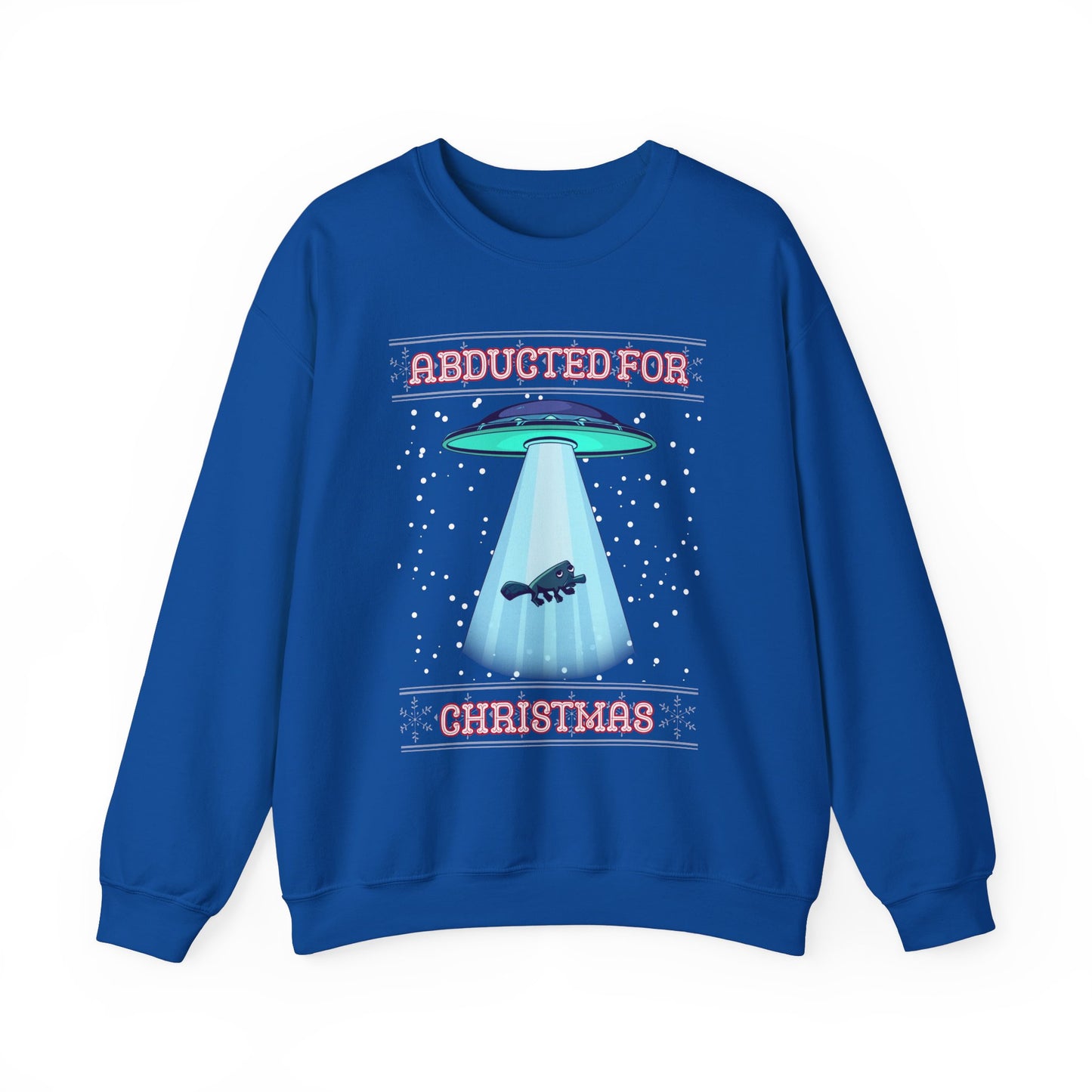 "Abducted for Christmas" UGLY Christmas Sweater