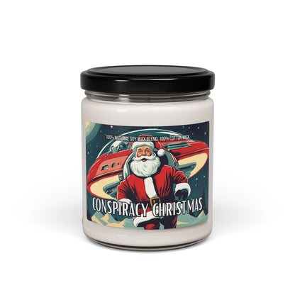 Conspiracy Christmas Soy Candle (Christmas Warmth Scented, 9oz)