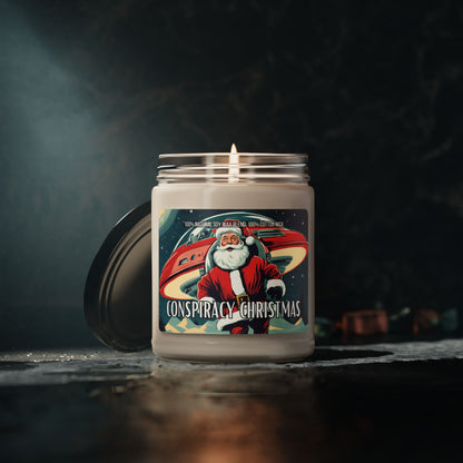 Conspiracy Christmas Soy Candle (Christmas Warmth Scented, 9oz)