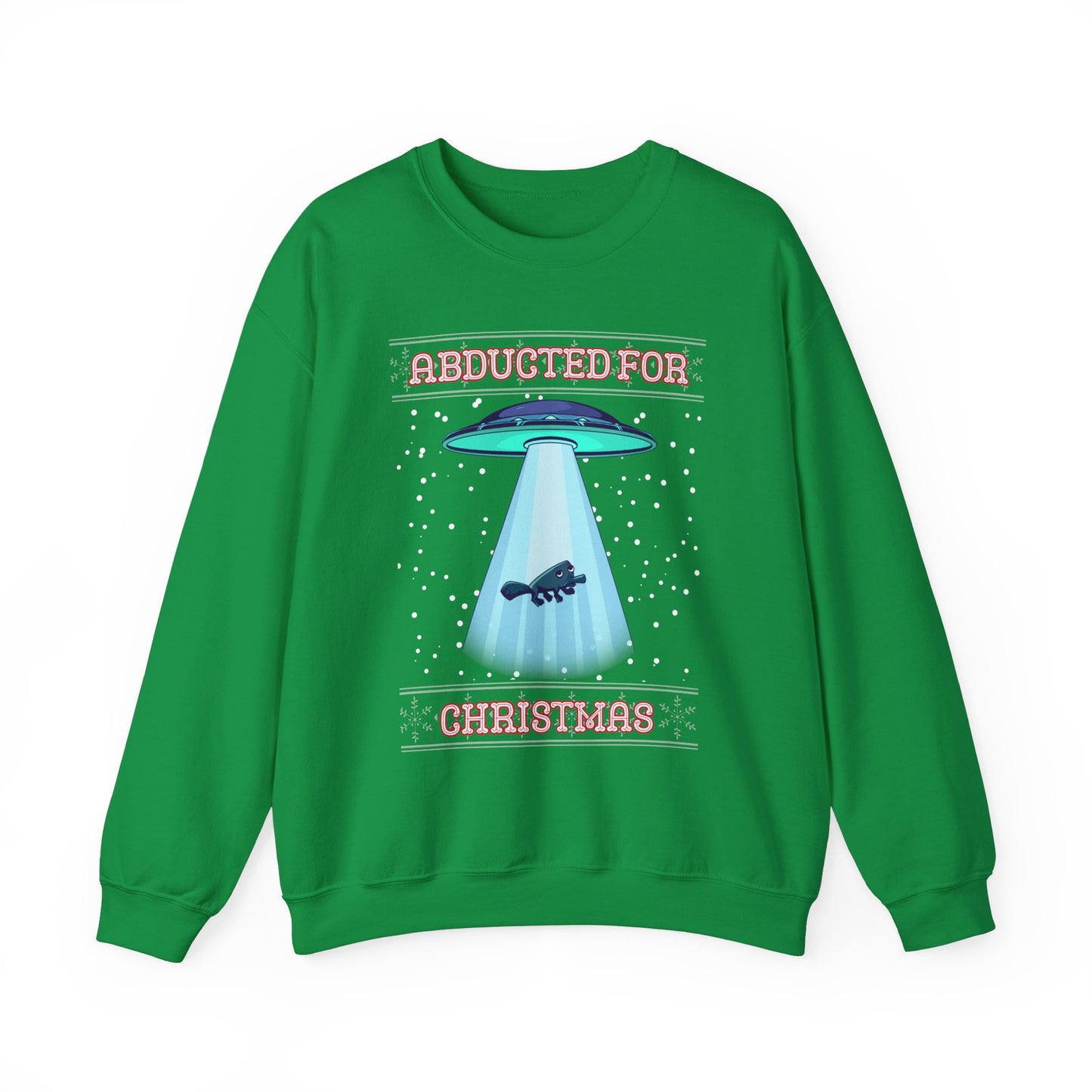 "Abducted for Christmas" UGLY Christmas Sweater