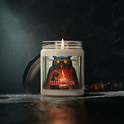 Bohemian Grove Soy Candle (Clean Cotton Scented, 9oz)