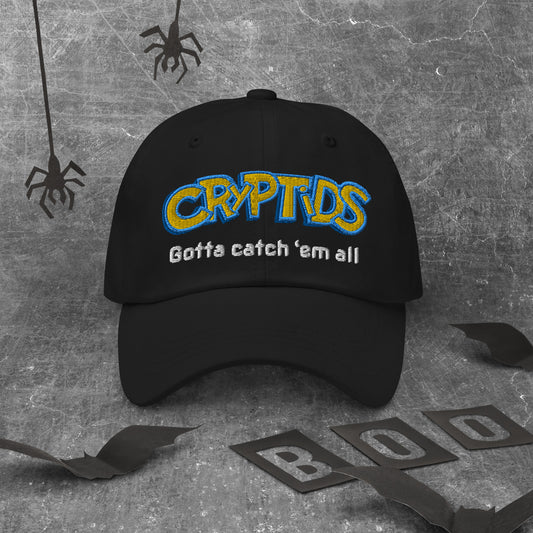 Cryptids Gotta Catch 'em All! - Baseball Cap