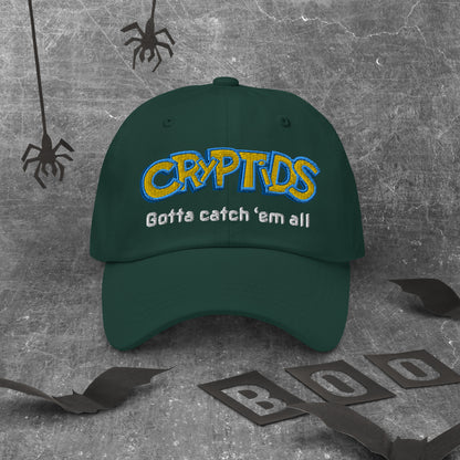 Cryptids Gotta Catch 'em All! - Baseball Cap