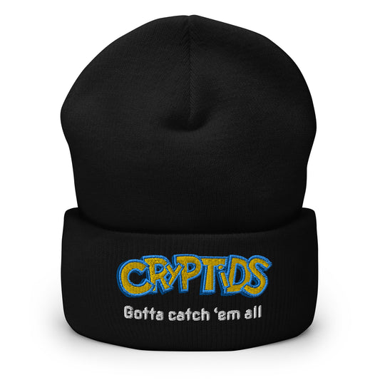 Cryptids Gotta Catch 'em All! - Cuffed Beanie