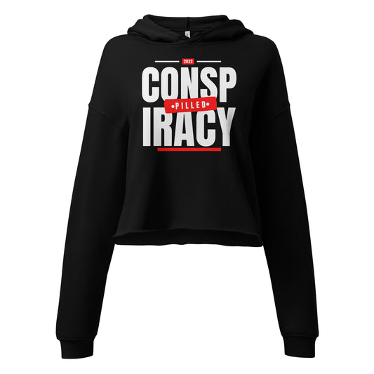 Straight Outa (Conspiracy) Pills - Crop Hoodie