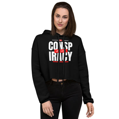 Straight Outa (Conspiracy) Pills - Crop Hoodie