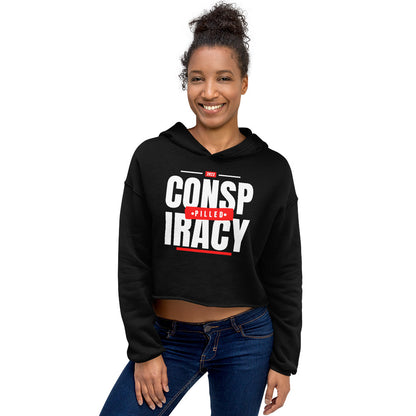 Straight Outa (Conspiracy) Pills - Crop Hoodie